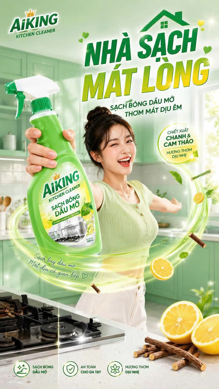 Banner thời trang Xanh là phải Youthful